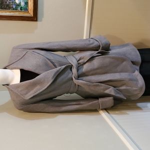 Calvin Klein Fitted wool coat